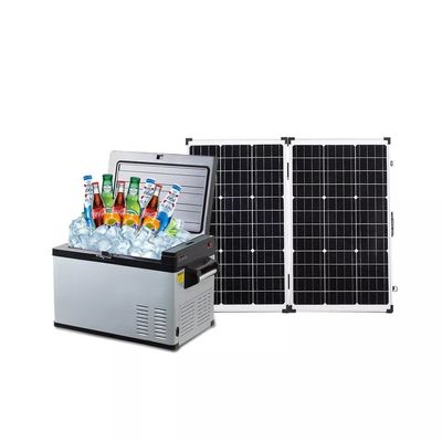 電池付き 太陽光冷蔵庫 30L キャンプ冷蔵庫 車冷蔵庫 急速冷却 リチャージ 冷蔵庫