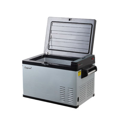 携帯 24.5 KGS ソーラーとDC 12/24V コンプレッサー 冷蔵庫 屋外活動用の冷蔵庫