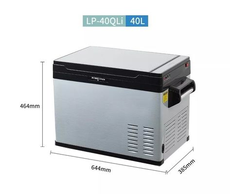 携帯 24.5 KGS ソーラーとDC 12/24V コンプレッサー 冷蔵庫 屋外活動用の冷蔵庫