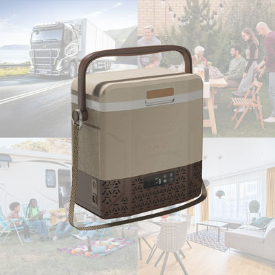 車用品 携帯冷蔵庫 12V 24V キャンプ用冷蔵庫 太陽光パネル付き
