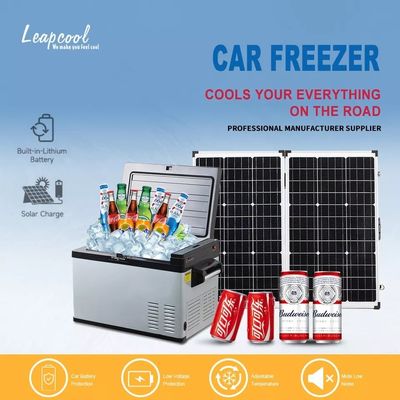 太陽光冷蔵庫と車用ミニ冷蔵庫 220v 12v ポータブル車用冷蔵庫 冷蔵庫