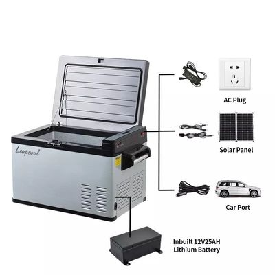 コンプレッサー 冷蔵庫 12V/24V 車 ミニポータブル 冷蔵庫 電動冷却器 車用
