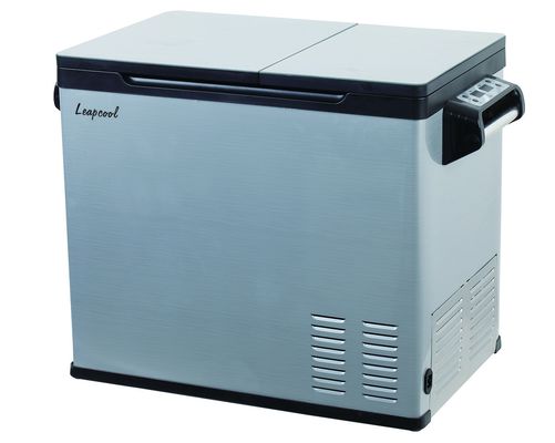 ポータブルミニ冷蔵庫 2023 狭いレトロカー冷蔵庫 屋外キャンプ用 Dc12/24V
