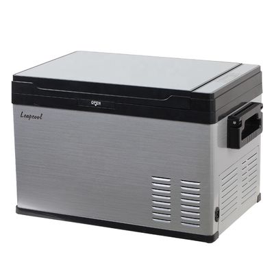 25L キャンピング用 ソーラーカー冷蔵庫 単ドア冷蔵庫 双DC 携帯冷蔵庫