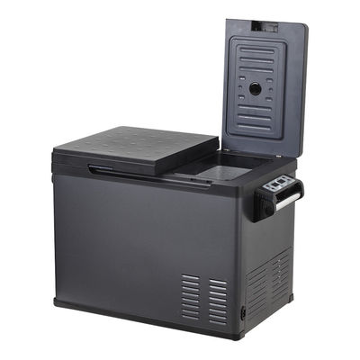 リチャージ可能なミニカー冷蔵庫 Leapcool 35/45/55L DC12/24VAC 220Vポータブル冷蔵庫