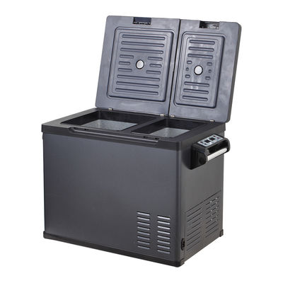 リチャージ可能なミニカー冷蔵庫 Leapcool 35/45/55L DC12/24VAC 220Vポータブル冷蔵庫