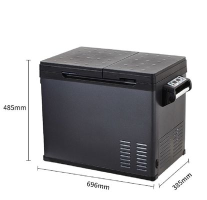 リチャージ可能なミニカー冷蔵庫 Leapcool 35/45/55L DC12/24VAC 220Vポータブル冷蔵庫