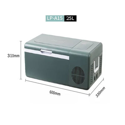 LEAPCOOL ミニ 25L 車用冷蔵庫 冷蔵庫 12V/24V 太陽光発電の保温 C5H10/C-ペンタン